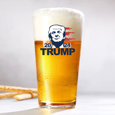 Trump 2024 Portrait - Color Glass