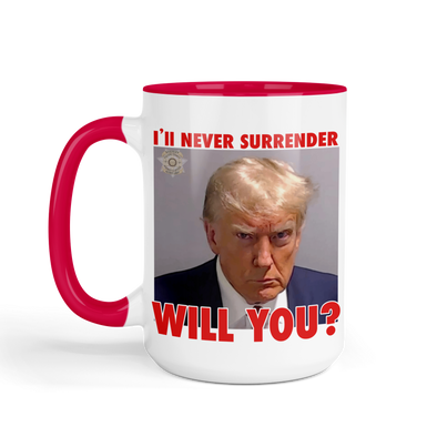 15oz Trump Mugshot Mug