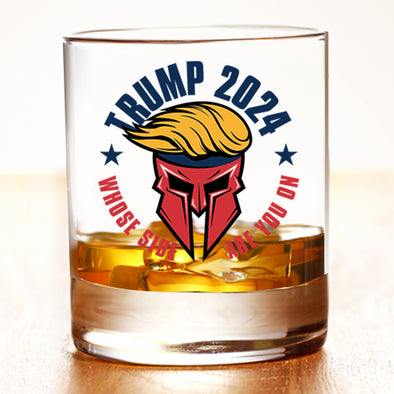 Trump 2024 Whose Side Are You On Helmet Glass