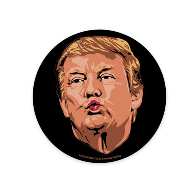 Pucker Trump Magnet