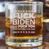F Biden and F You Glass