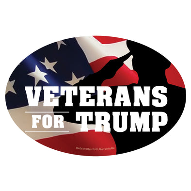 Veterans for Trump Soldier Magnet