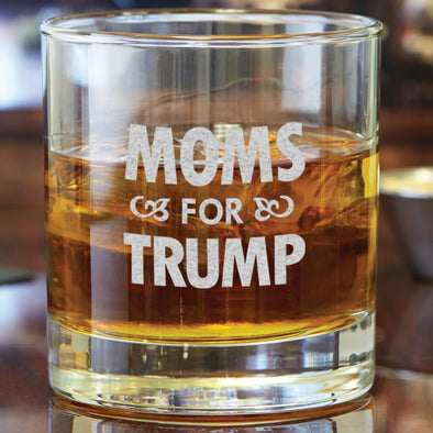 Moms For Trump Glass
