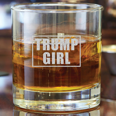 Trump Girl Glass